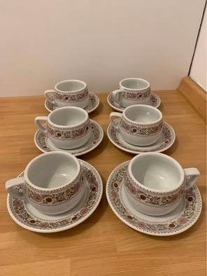 n 6 tazzine caffè vintage Ionia Hellas