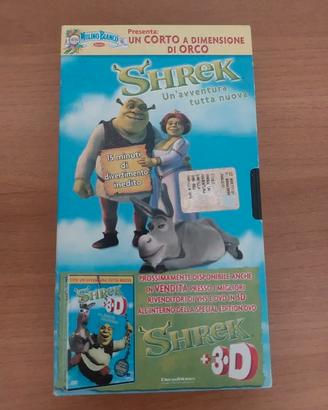 VHS Shrek un corto a dimensione di orco