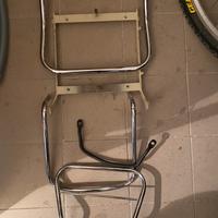 Portapacchi + seduta laterale per passeggero Vespa