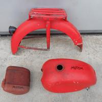Parafango serbatoio cassettino motom 48