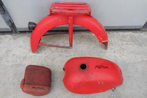 Parafango serbatoio cassettino motom 48