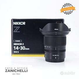 Nikon Nikkor Z 14-30 F/4 S Nital Usato (G200)