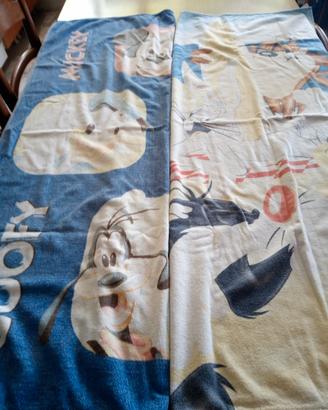 Coppia salviettoni spiaggia/piscina bambina/o