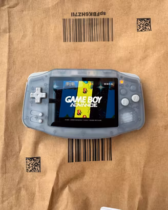 Anbernic RG 34XX Glacier - Con 2 SD da 64 GB