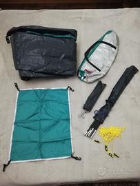 Tenda Vintage High Peak 2 Posti 200x150x120 cm