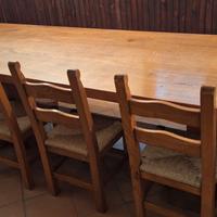 Tavolo da taverna in rovere