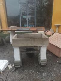 lavandino lavabo cemento