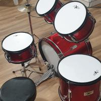 Batteria acustica per ragazzi