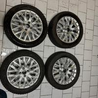 Cerchi e gomme fiat 500 invernali R15 185/55