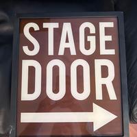 Insegna Luminosa Lampada Stage Door