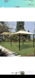  gazebo nuovo mai aperto 3,30x3,30 mt