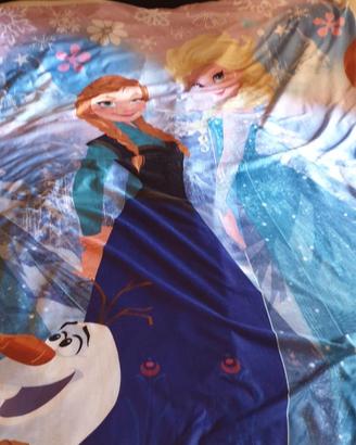 Copripiumino e copricuscino singolo Frozen