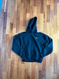 Felpa nera con cappuccio STWD Pull&Bear oversize