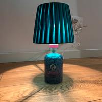Lampada realizzata con botttiglia xedequa