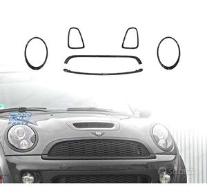 TELAI FARI GRIGLIA PER MINI R56 R57 R58 07-13 LOOK