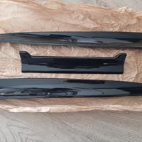 spoiler silicone componibile nero lucido 