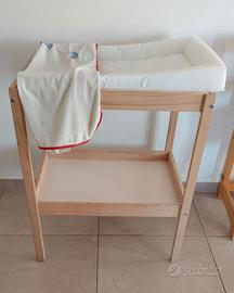 Set fasciatoio Ikea SNIGLAR + Cuscino VÄDRA e set