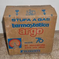 Stufa a gas Argo Termostatica 76, nuova