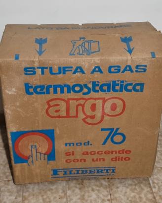 Stufa a gas Argo Termostatica 76, nuova