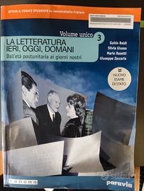 La letteratura di ieri, oggi, domani