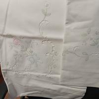 Lenzuola matrimoniale con due federe puro cotone