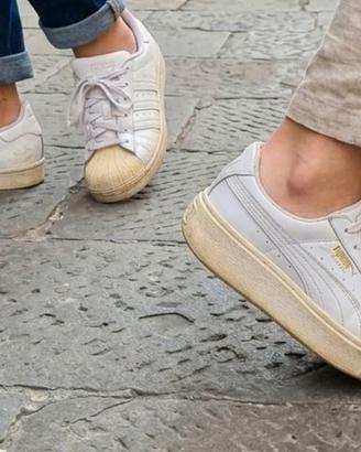 Puma e Adidas. Running