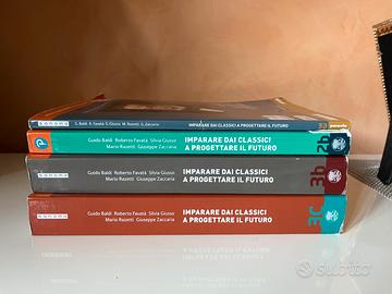 Pacchetto libri di letteratura italiana quinto