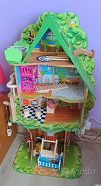 Casetta fatine con mobili
