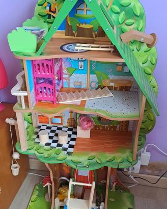 Casetta fatine con mobili