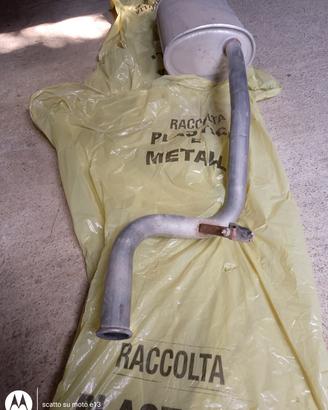 marmitta terminale per Fiat panda 4x4 modello 141