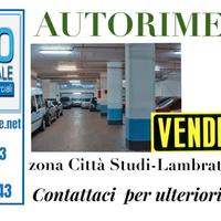 298/22 AUTORIMESSA in zona Città Studi/Lambrate