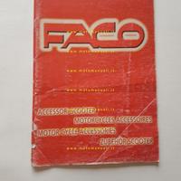 FACO catalogo accessori moto e Vespa anni 80
