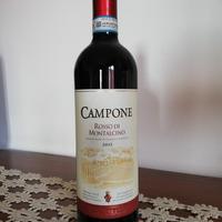 Campone rosso di montalcino 2013 vino rosso