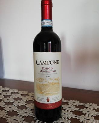 Campone rosso di montalcino 2013 vino rosso