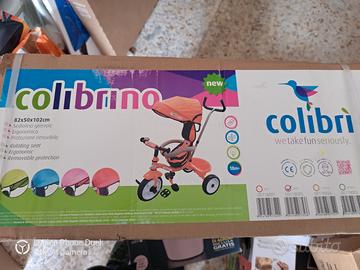 triciclo colibrino colore rosa NUOVO