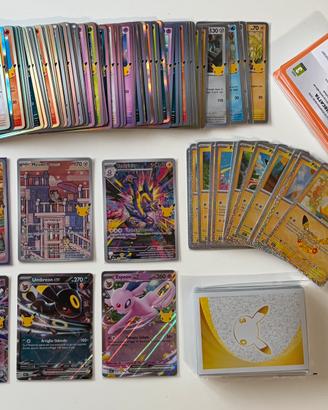 Lotto carte pokemon 30c