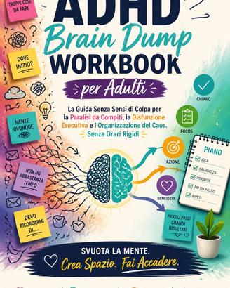 ADHD Brain Dump - Workbook per Adulti
