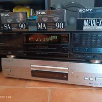 ☕ Aiwa  Alta Fedeltà Lettore Cd & Piastra Cassette