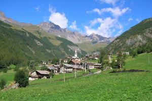 Monolocale montagna Ollomont Valle d'Aosta