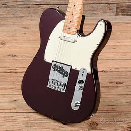 FENDER TELECASTER STANDARD MIDNIGHT WINE RED