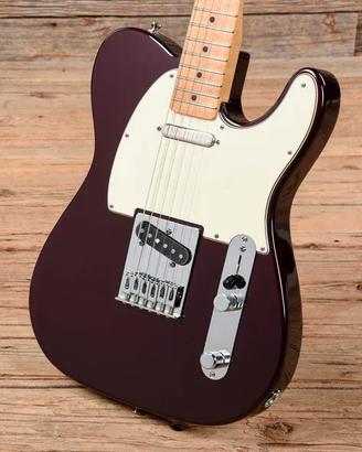 FENDER TELECASTER STANDARD MIDNIGHT WINE RED