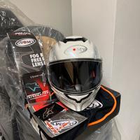 Casco integrale Suomy Stellar Shade Bianco Grigio