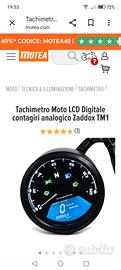 contachilometri digitale per moto