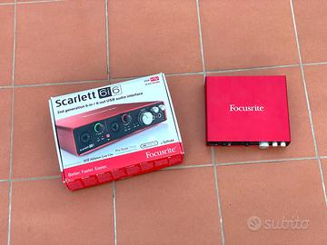 Scarlett Focusrite 6i6 seconda generazione