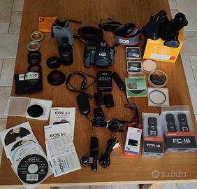 Canon EOS 6D con accessori