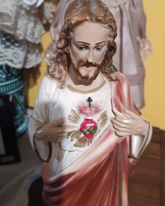 statua  Gesù  vintage 