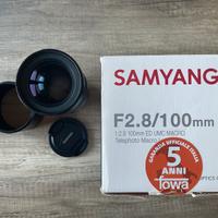 Samyang 100mm f2.8 ED UMC Macro Fujifilm