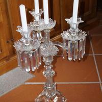 Candelabro in cristallo