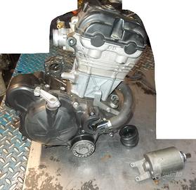 Derbi DRD 125 4t 2009: motore avviamento