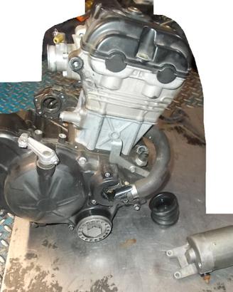 Derbi DRD 125 4t 2009: motore avviamento
